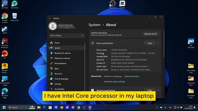 How to check Specifications of your PC/Laptop on Windows 11 смотреть онлайн