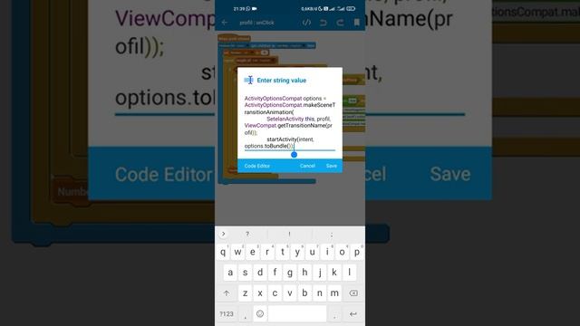 How to make Activity Transition ImageView url in sketchware pro смотреть онлайн