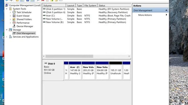 How to partition the drive in windows 10 with few step смотреть онлайн
