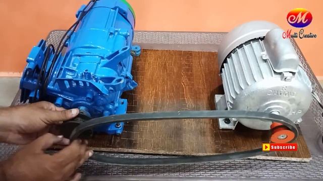 Free Energy Generator How to Make 220v With 3kw Alternator Motor Free Electricity Generator смотреть онлайн