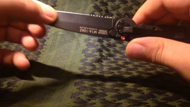 CRKT M16 (CR-M16-10KS) Tanto Black By Kit Carson. Обзор ножа. Мелкий злодей.