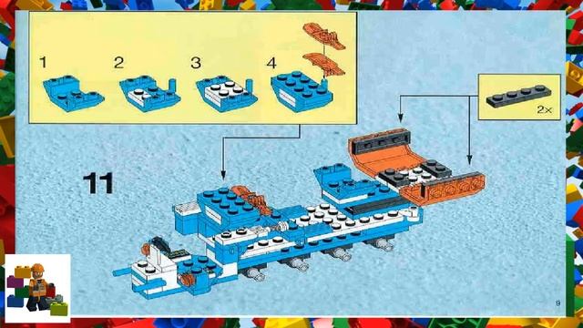 LEGO instructions - Space - Ice Planet 2002 - 6898 - Ice-Sat V смотреть онлайн