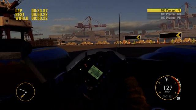 Japan | Yokohama | Docks Route B1 | Any Class | Audi R10 TDI | 49.61 смотреть онлайн
