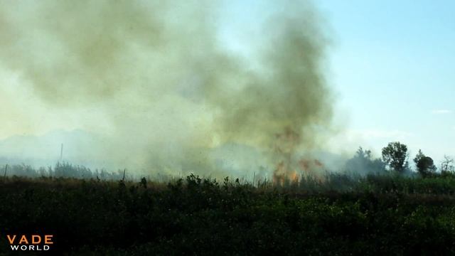 Dangerous situation - TANK TRUCK DRIVER DECIDED DRIVE THROUGH THE FIRE смотреть онлайн
