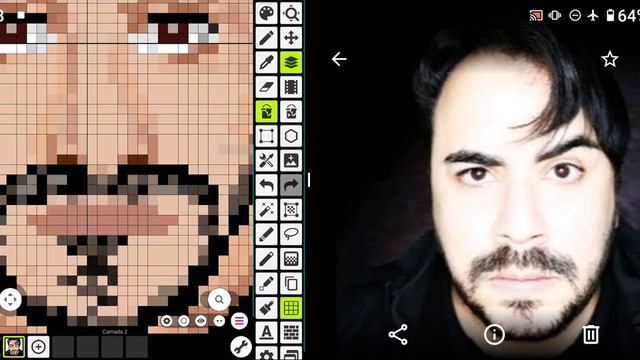 Desenhar Thiago Lima em Pixel Art no Pixel Studio Parte 6 Final #META #4000 #HORAS #ASSISTIDOS #TMJ смотреть онлайн