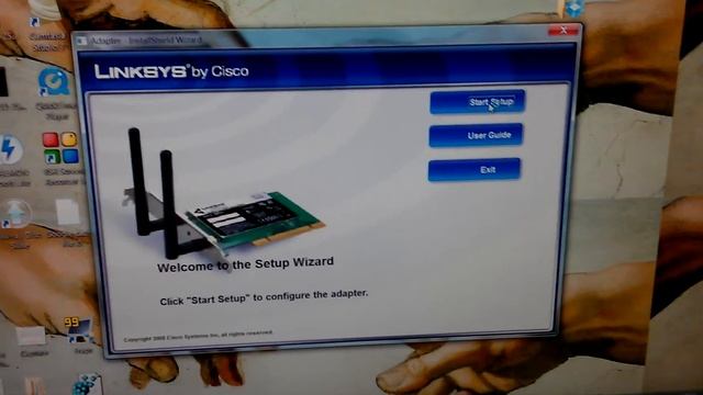Linksys Wireless N PCI Adapter with Dual Band Setup Pt 1 смотреть онлайн