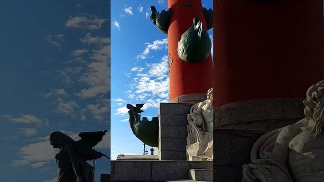 Ростральные колонны ♥️ Красота и мощь #петербург #travel #история смотреть онлайн