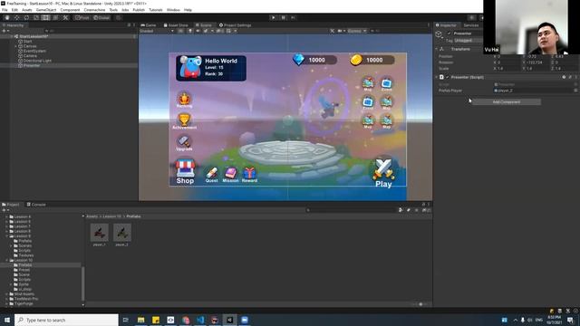 Buổi 11 Khóa Game Unity - Instance Object смотреть онлайн