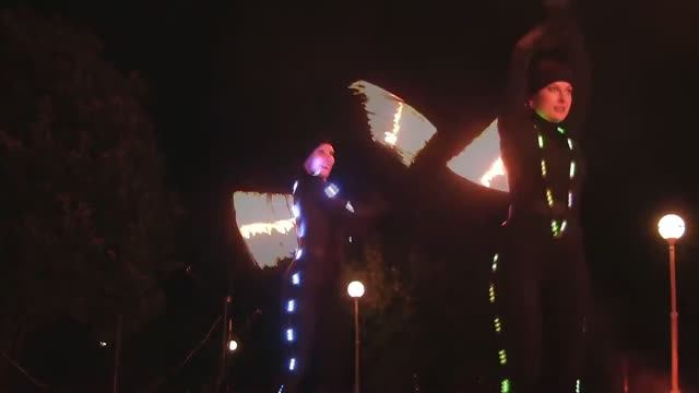 Огненное шоу «Super Mix» в Доме отдыха Компонент смотреть онлайн