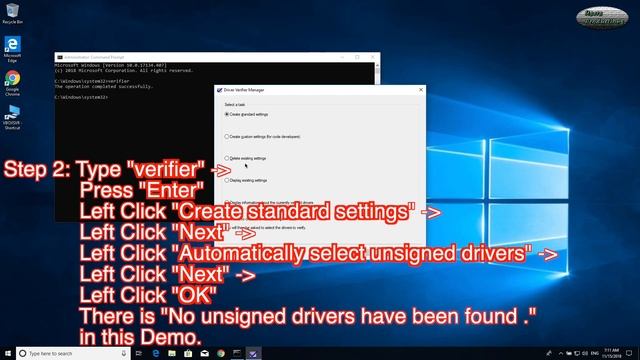 Installing and Configuring Windows 10 Check Driver Signed by Microsoft, verifier Demo смотреть онлайн