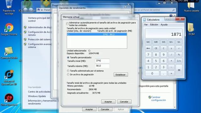 🙌 Cómo CONFIGURAR la Memoria Virtual en Windows 7 (¿PARA QUE SIRVE?) смотреть онлайн