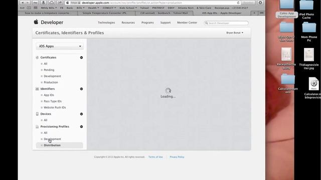 How to create an app provisioning profile смотреть онлайн