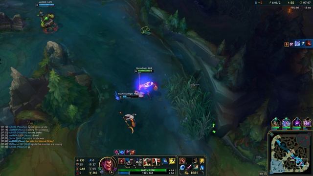 Dunkmaster Darius and Soraka botlane #2 League of Legends смотреть онлайн