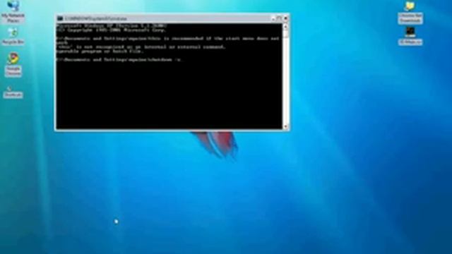 cmd shutdown смотреть онлайн