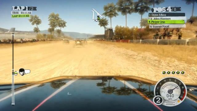 DiRT 2 PC Gameplay core i7 GTX295 1920x1200 maxed out смотреть онлайн