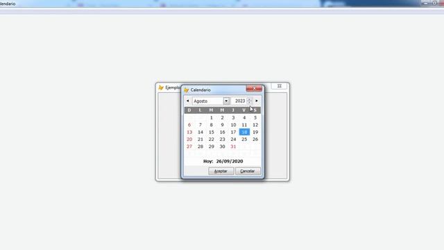 VISUAL FOXPRO - Calendario (Descarga) смотреть онлайн