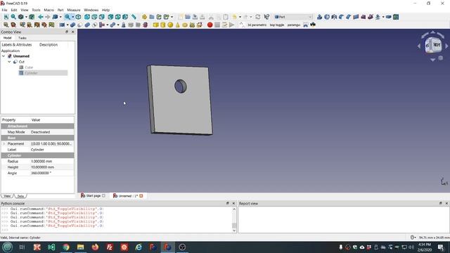 01 FreeCAD introduction смотреть онлайн