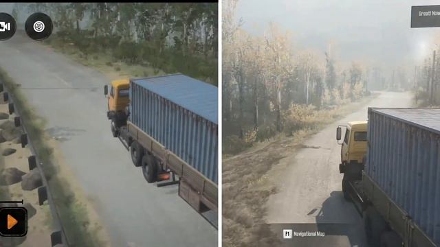 Mudrunner: Android Vs PC Comparison смотреть онлайн