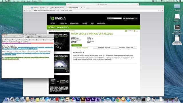 How to Enable Premiere Mercury Playback GPU Acceleration (CUDA) on iMac without Terminal Commands смотреть онлайн