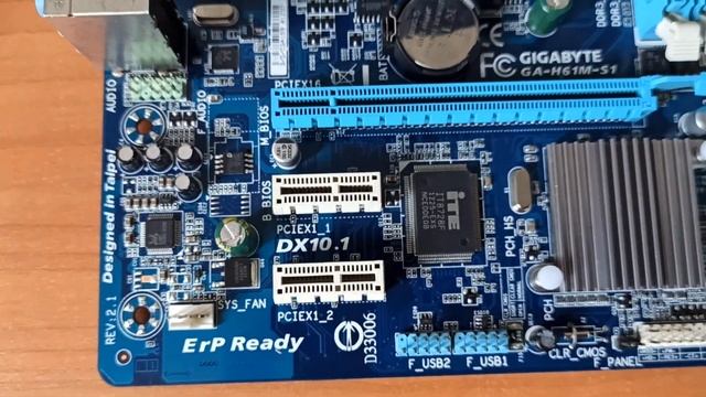 Материнские платы 1155 сокета Gigabyte GA-H61M-S1