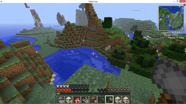Lets play Minecraft tekkit lite-Episode 1 Moving out and starting over.. kinda смотреть онлайн