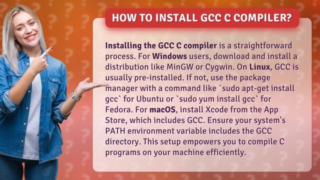 How to install GCC C compiler? смотреть онлайн