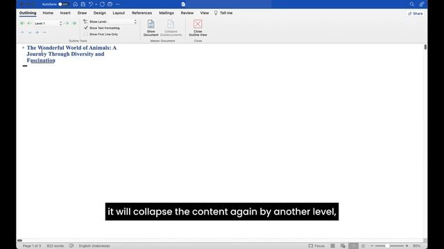 EYD: How To Create Collapsible Headings Using Outline For Mac | Microsoft Word смотреть онлайн