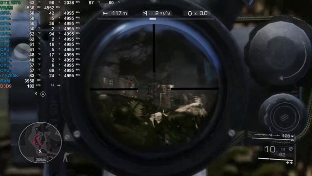 Sniper Ghost Warrior 2 i7 8700K 5 Ghz GTX 1070 OC смотреть онлайн