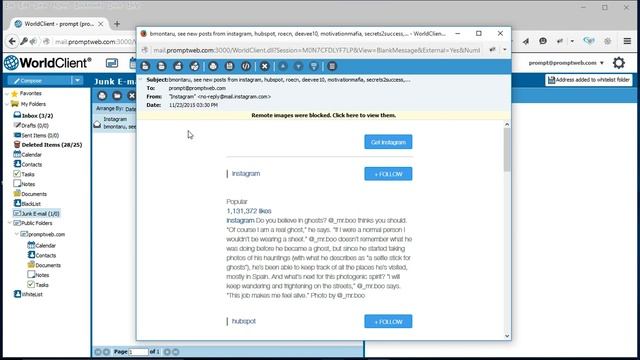 World Client White or Blacklisting Email Addresses смотреть онлайн