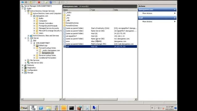 Exchange Server 2010 Part 4 DNS MX records YouTube смотреть онлайн