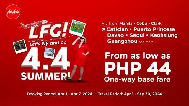 AirAsia 4.4 (2024) Sale Digital Ad Q2 2024 15s (Philippines) [HD/ST] смотреть онлайн