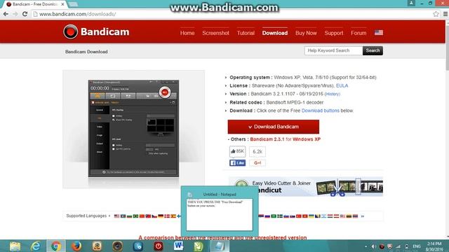 How to download Bandicam for free on windows 7/8/10 смотреть онлайн