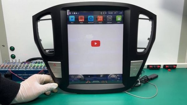 Gellish android car dvd player For Toyota Kluger/Highlander 2001-2006