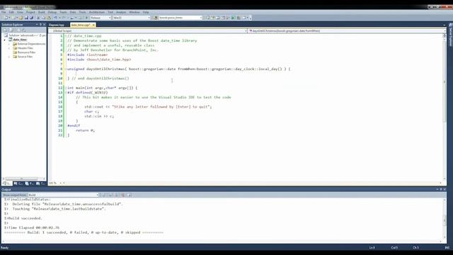 Boost date_time library Part 1.mp4 смотреть онлайн