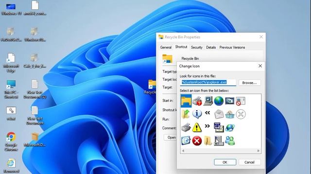 How to pin Recycle Bin to taskbar Windows 11 смотреть онлайн