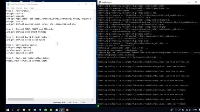 Cara Install Cacti 1.1.38 Di Ubuntu 18.04 смотреть онлайн
