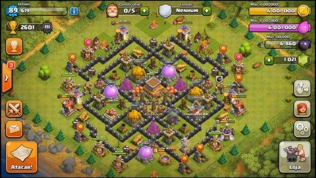 Clash of Clans HD Parte 107 - Centro de Vila 8 (CV8): Chegando na Master League \o/ смотреть онлайн