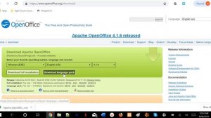 Open Office Installation Tutorial for Windows 10