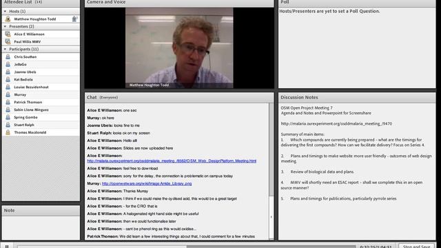 Open Source Malaria (OSM) Project Meeting #7 (March 27th 2014) смотреть онлайн
