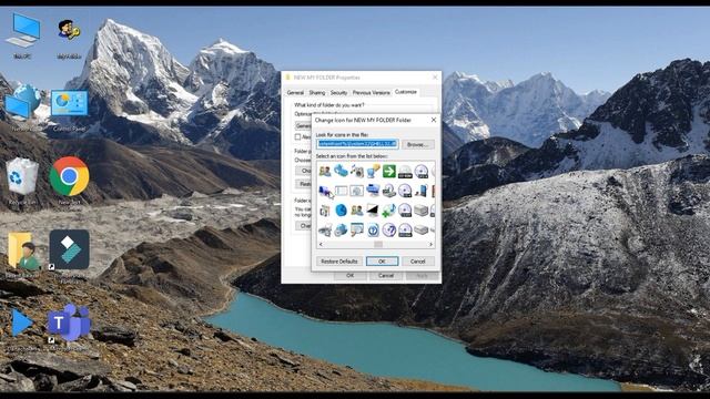 How To Change Folder Icon (Any Windows)? смотреть онлайн