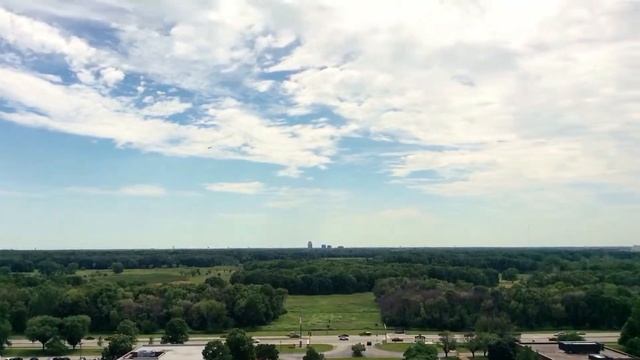 iOS 8 Time lapse feature test. Out my office window (via iPad) смотреть онлайн