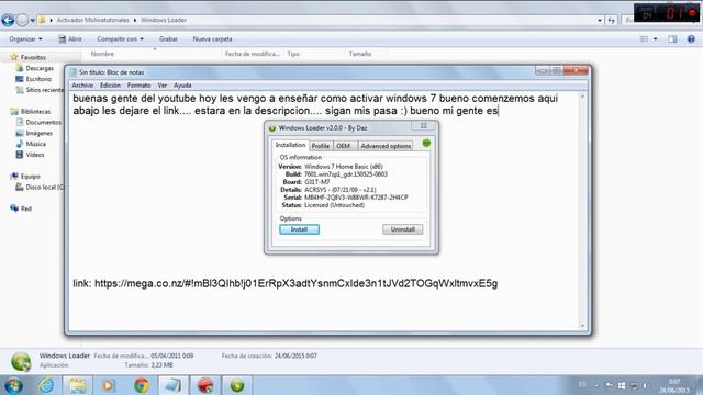 como activar windows 7 100% seguro смотреть онлайн