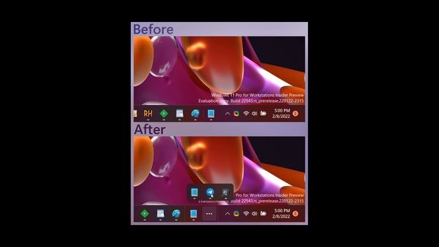 Microsoft is working on a new "Overflow menu" for the Windows 11 taskbar смотреть онлайн