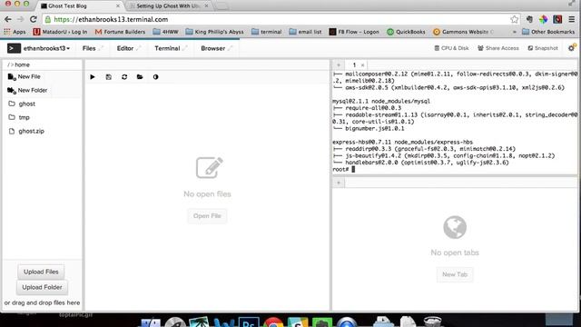 Building a Ghost Blog on Ubuntu 13 10 with Terminal com смотреть онлайн