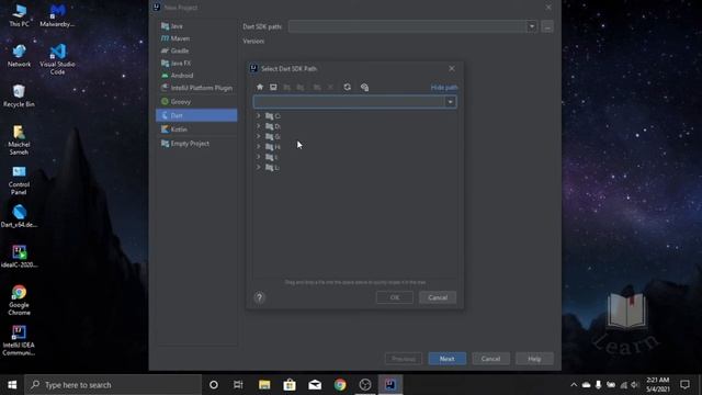 كيفيه تنصيب ال دارت على ويندوز:How to install dart on windows смотреть онлайн