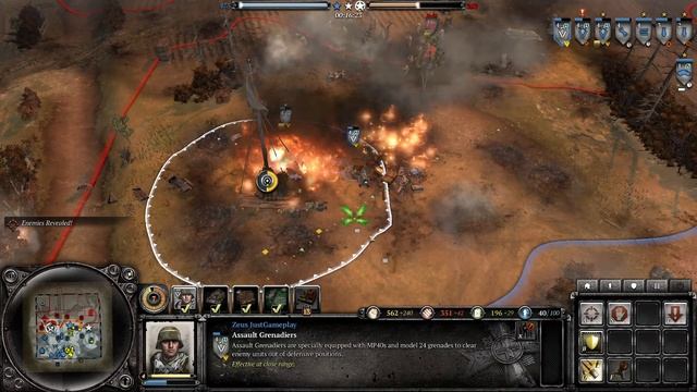 Company of Heroes 2: Multiplayer 2v2 Gameplay - (No Commentary) смотреть онлайн
