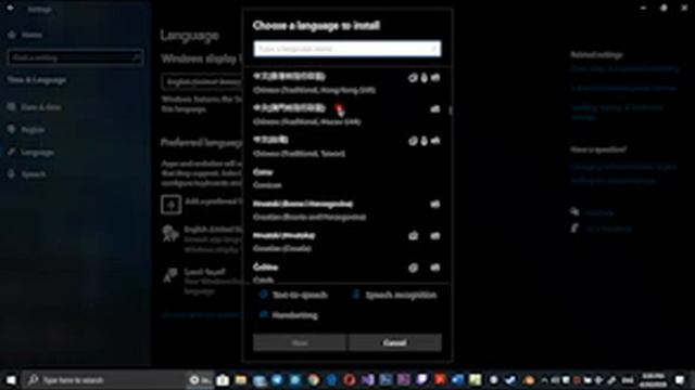 How To Change Language Used On Windows 10 | HowToDo смотреть онлайн