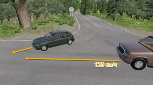Реалистичные аварии. BeamNG