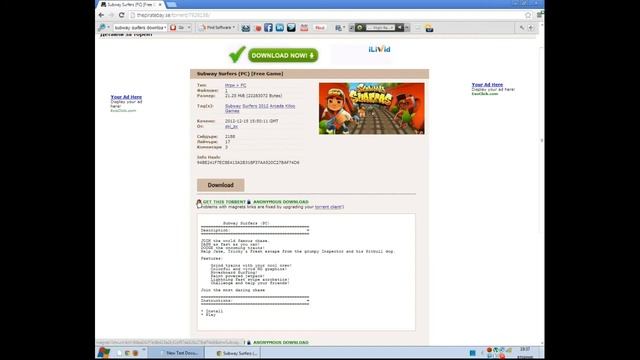 Subway surfers download смотреть онлайн