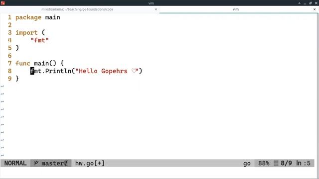 How to write a "Hello World" program in Go смотреть онлайн